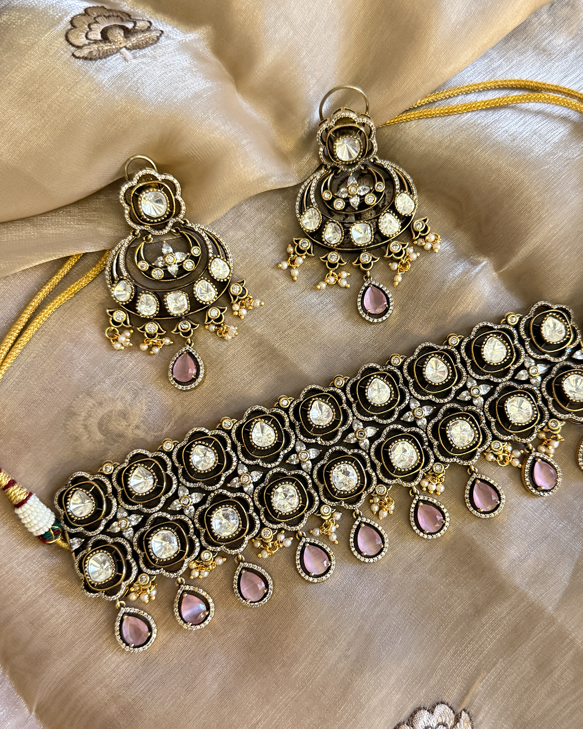 Aarna Polki Kundan Choker
