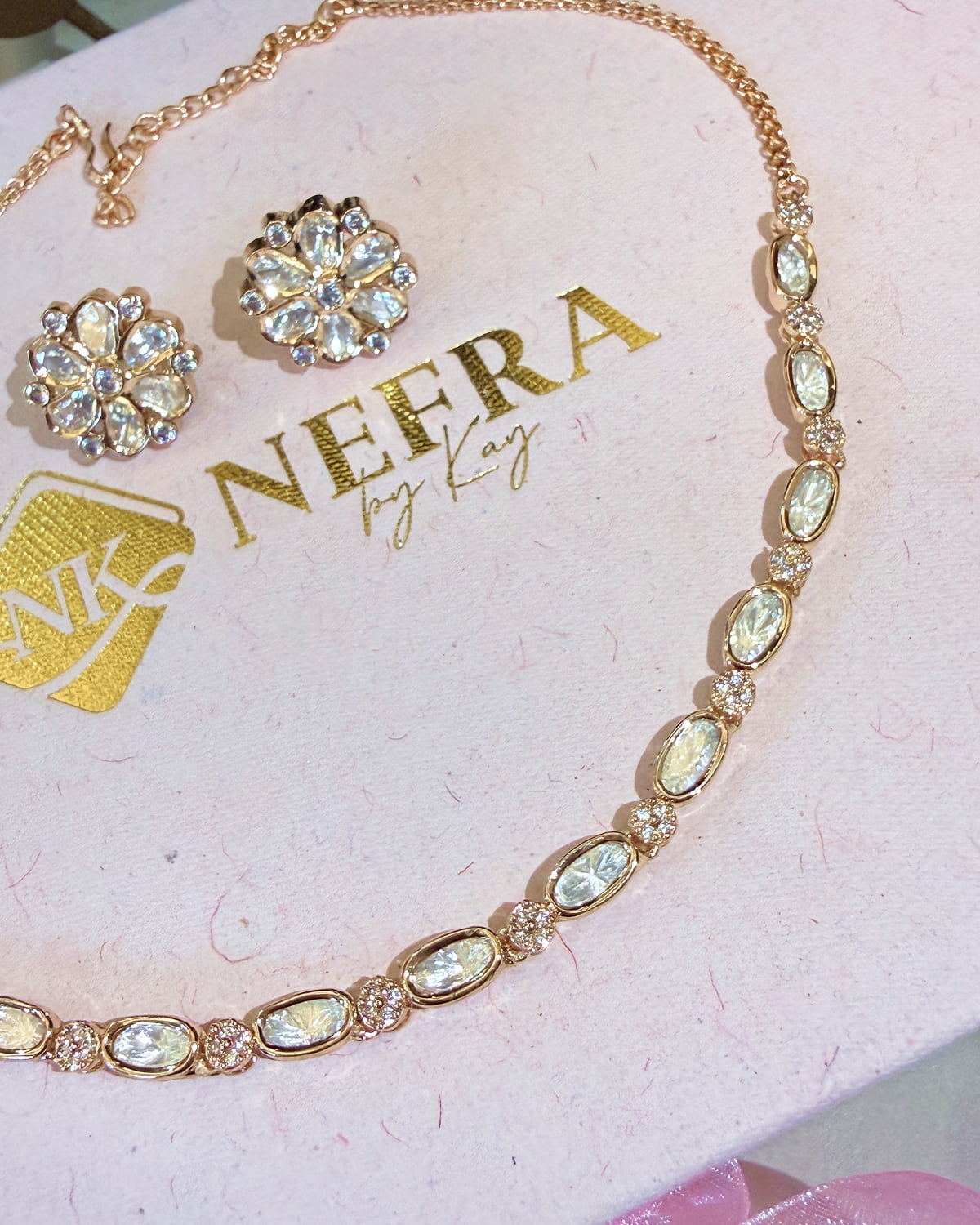 Sitara Single-Layer Polki Necklace
