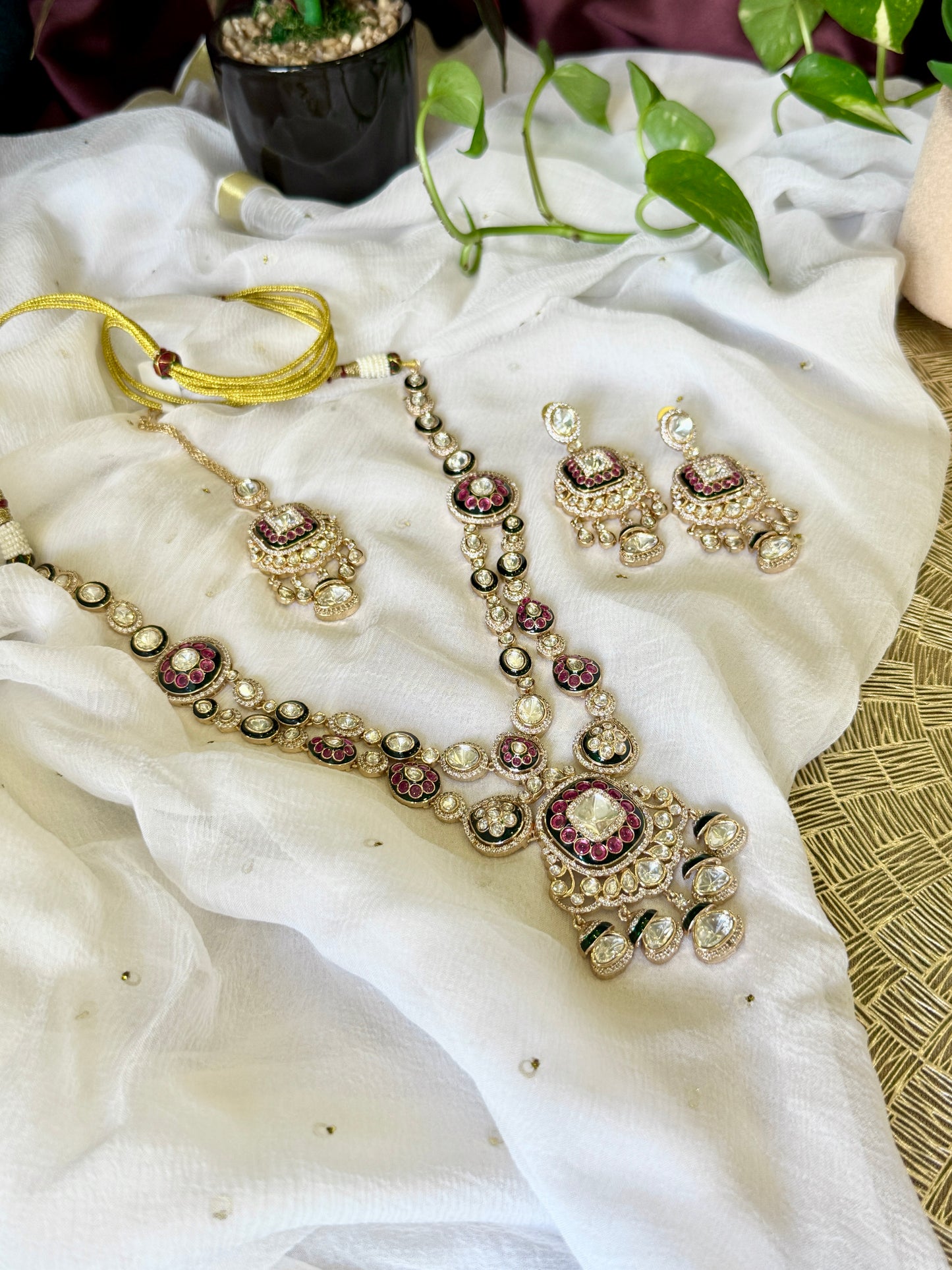 Regal Rosé Moissanite Raani Haar