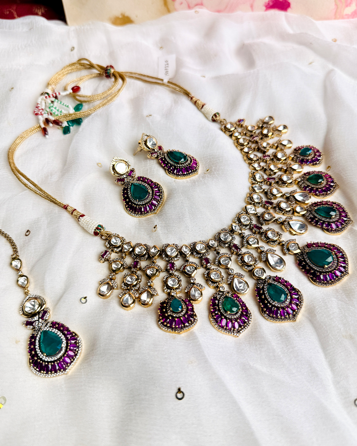 Siara Victorian Moissanite Bridal Set