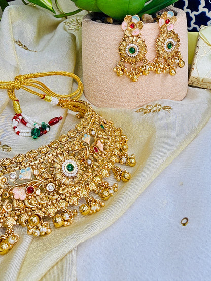 Svarn Rangoli Choker Set