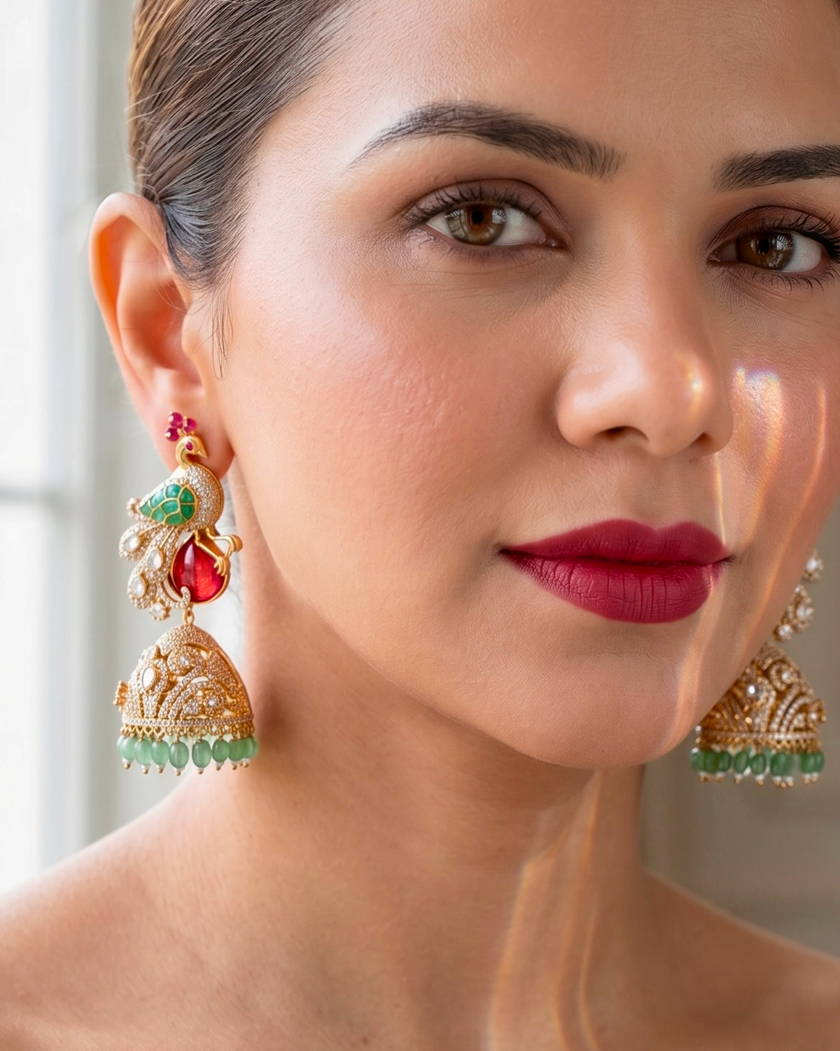 Mayuri Rang Jhumka