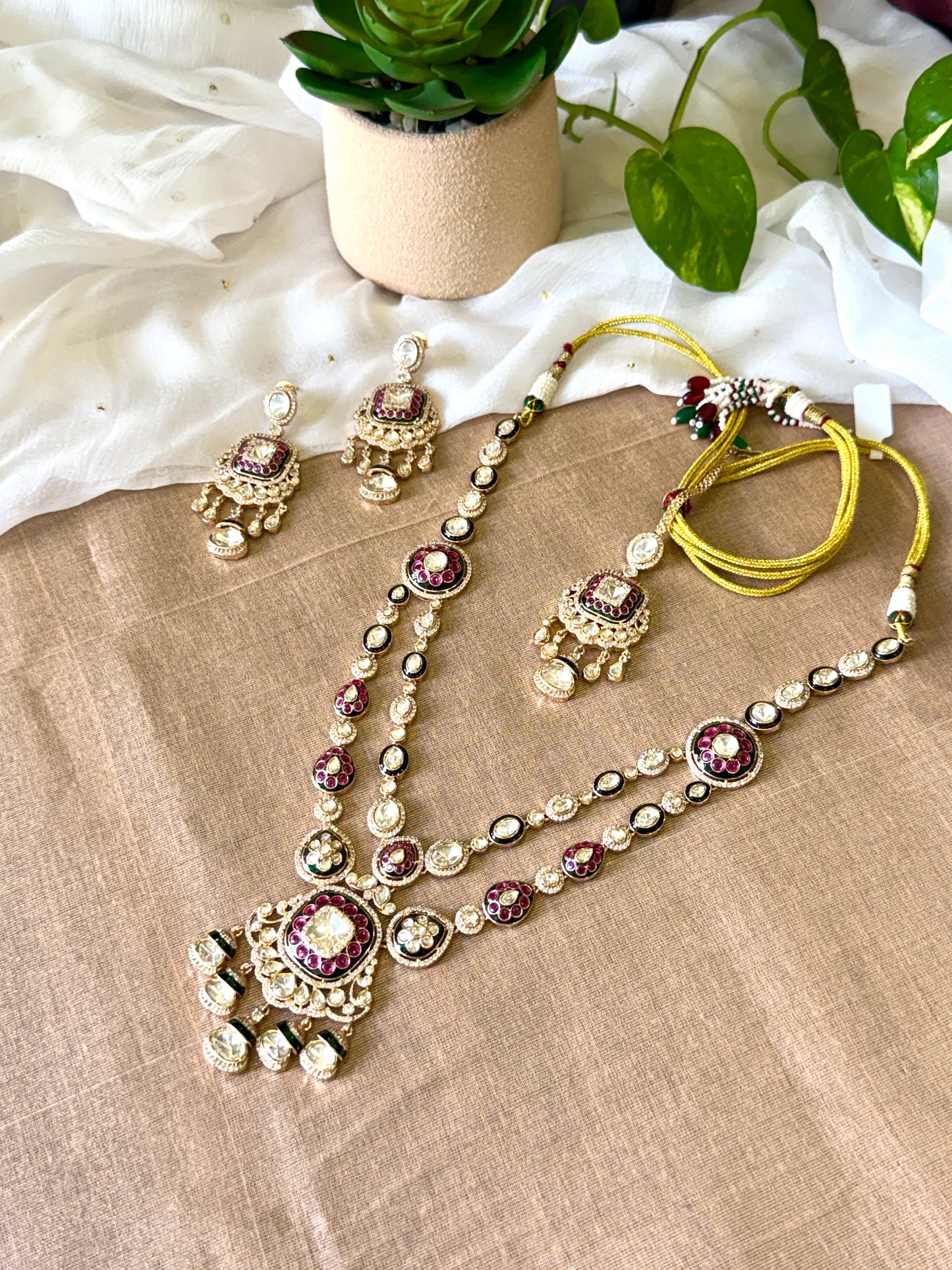 Regal Rosé Moissanite Raani Haar