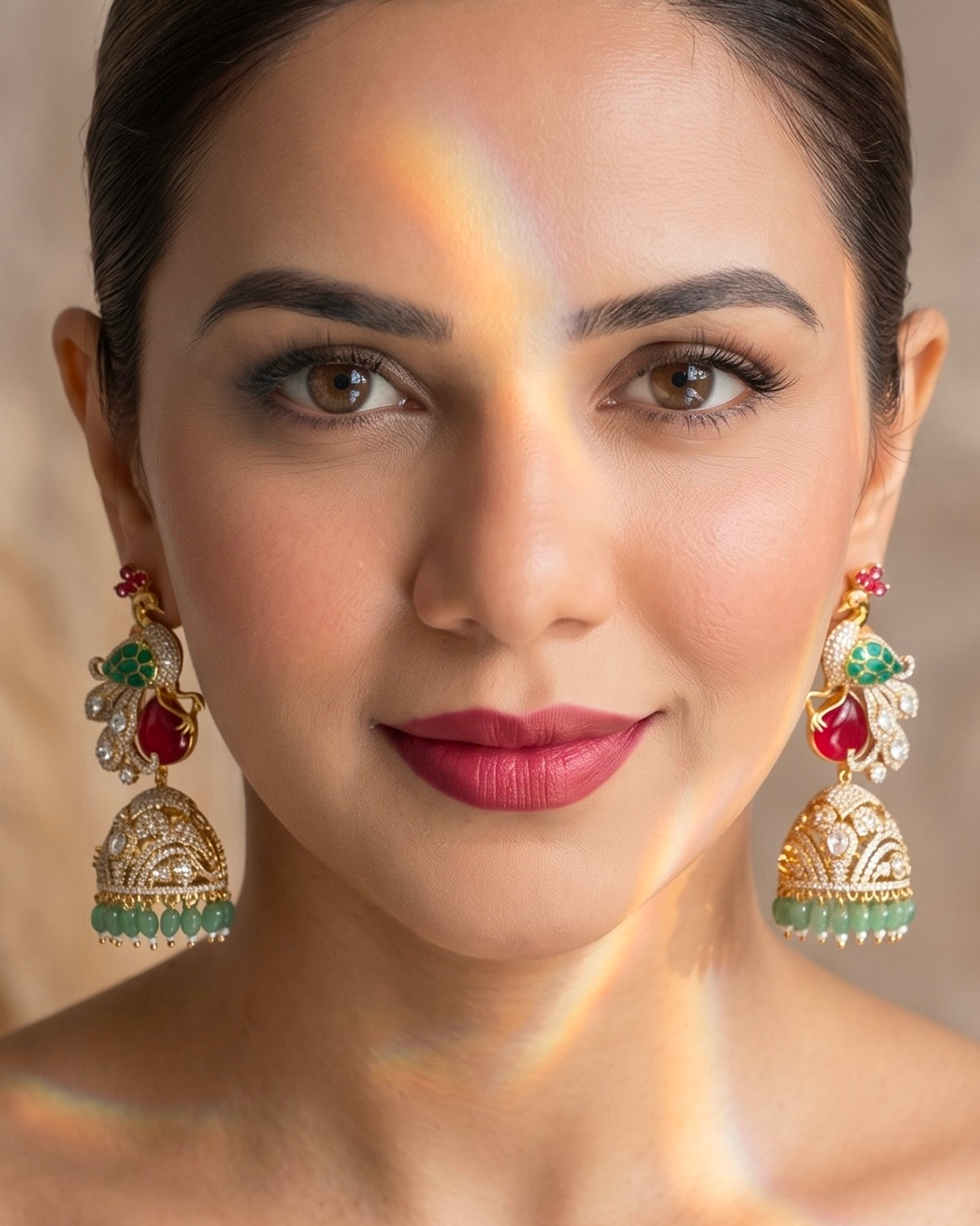 Mayuri Rang Jhumka