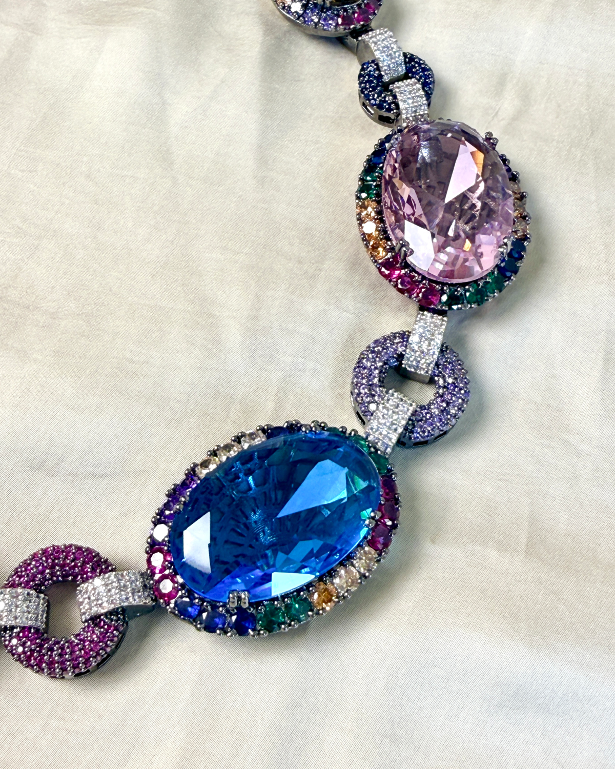 Azelia Prism Svaroski Necklace