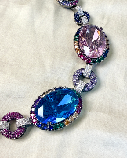 Azelia Prism Svaroski Necklace
