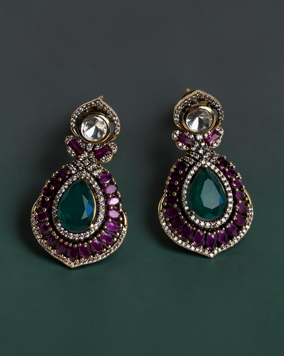 Siara Victorian Moissanite Bridal Set