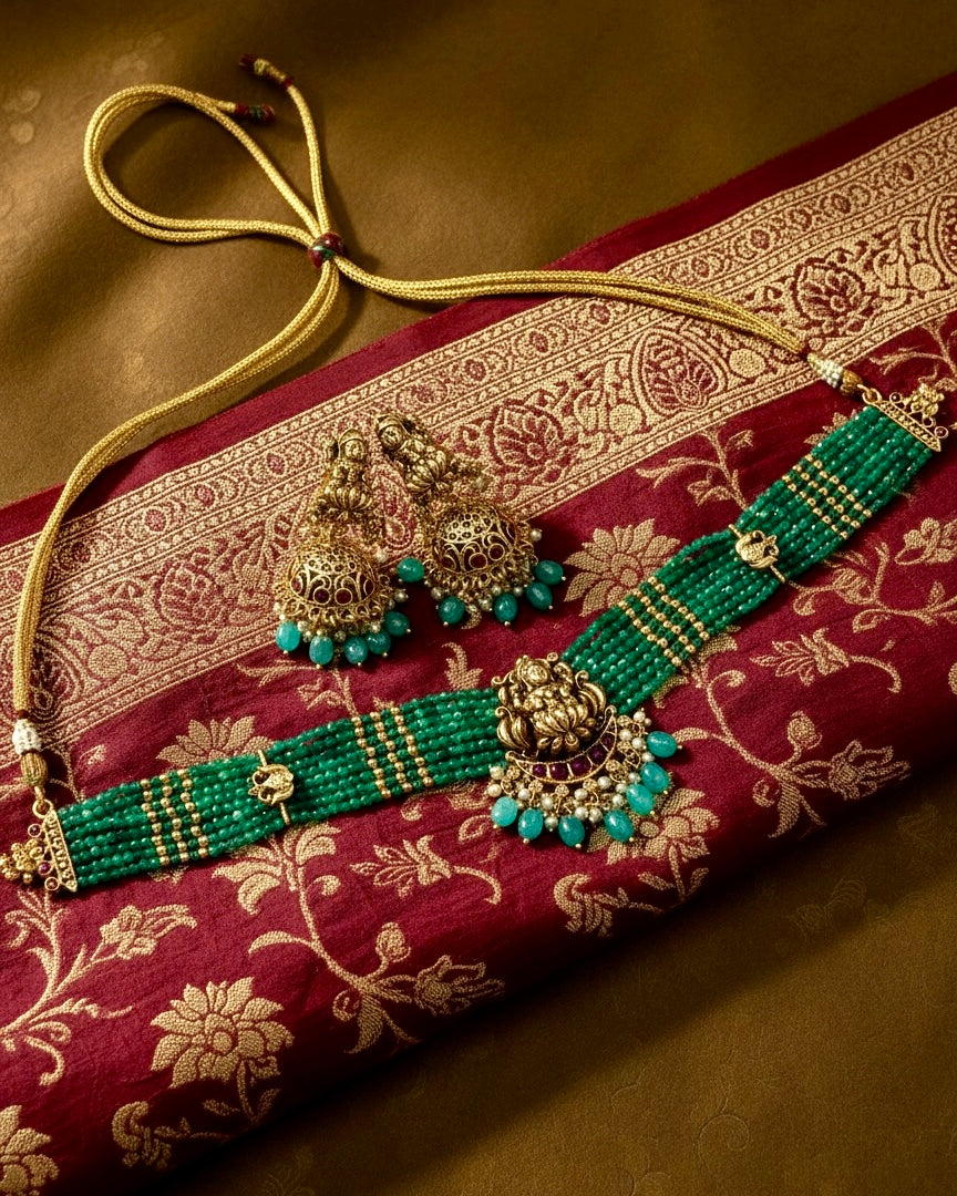 Aadhya Lakshmi Temple Choker