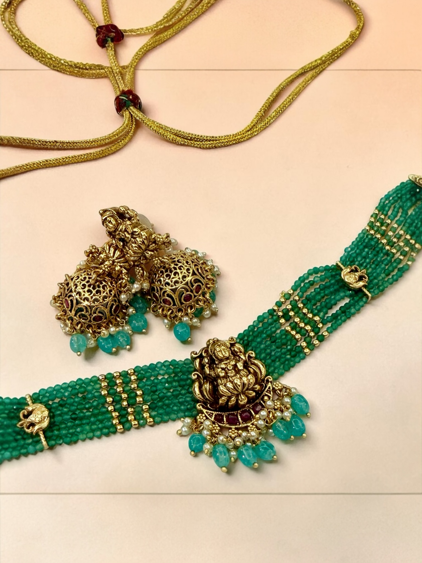 Aadhya Lakshmi Temple Choker