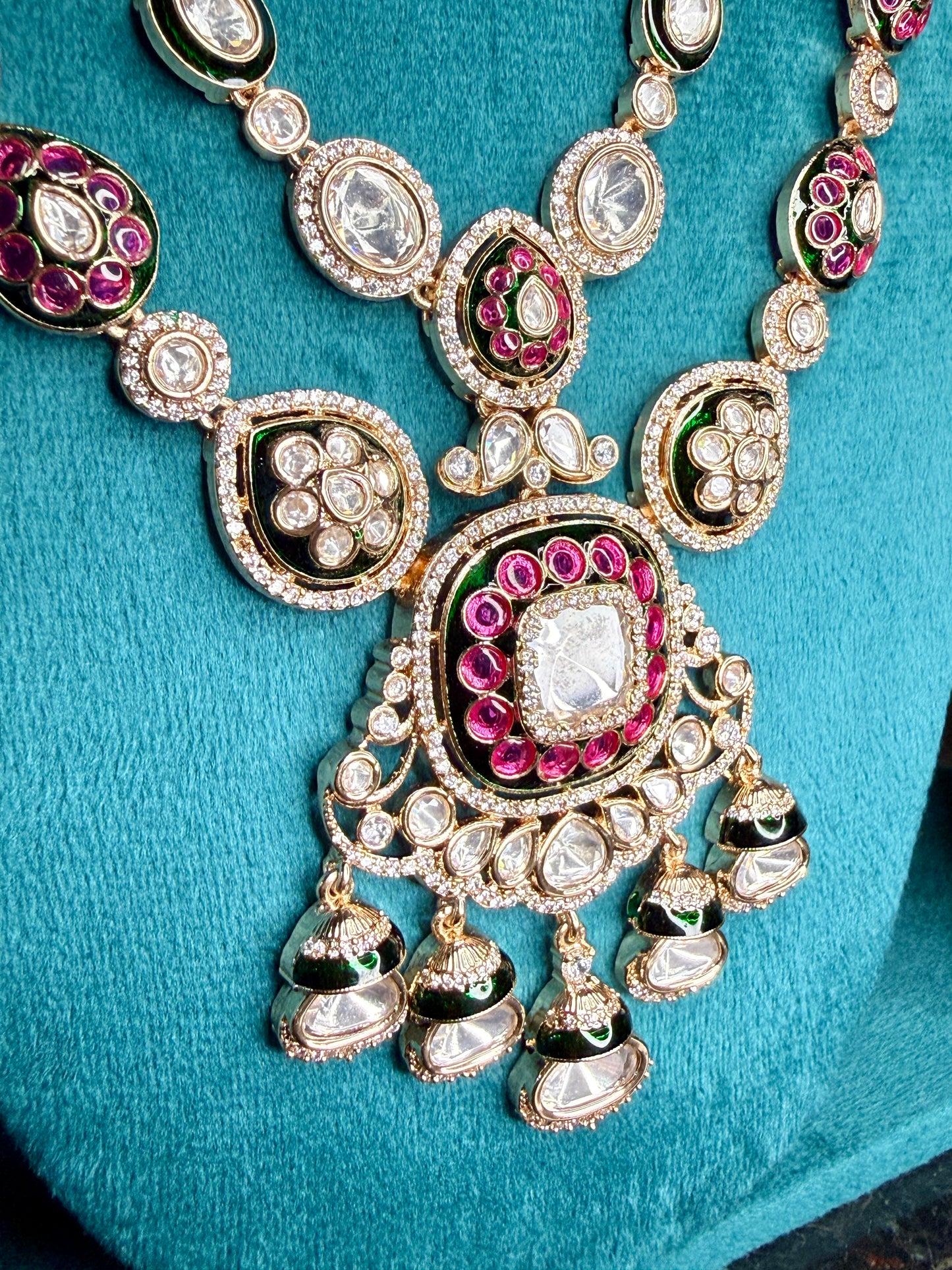 Regal Rosé Moissanite Raani Haar