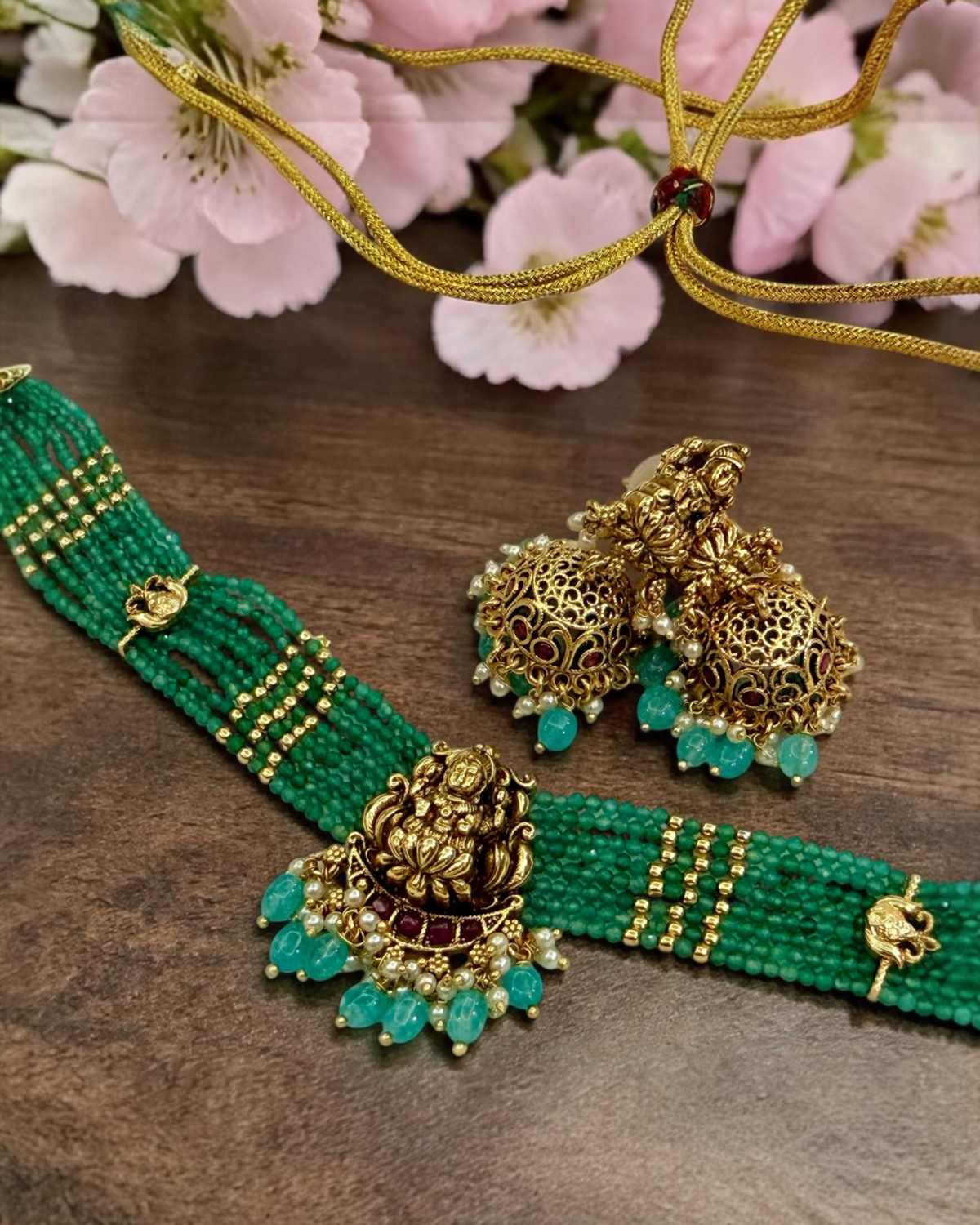 Aadhya Lakshmi Temple Choker