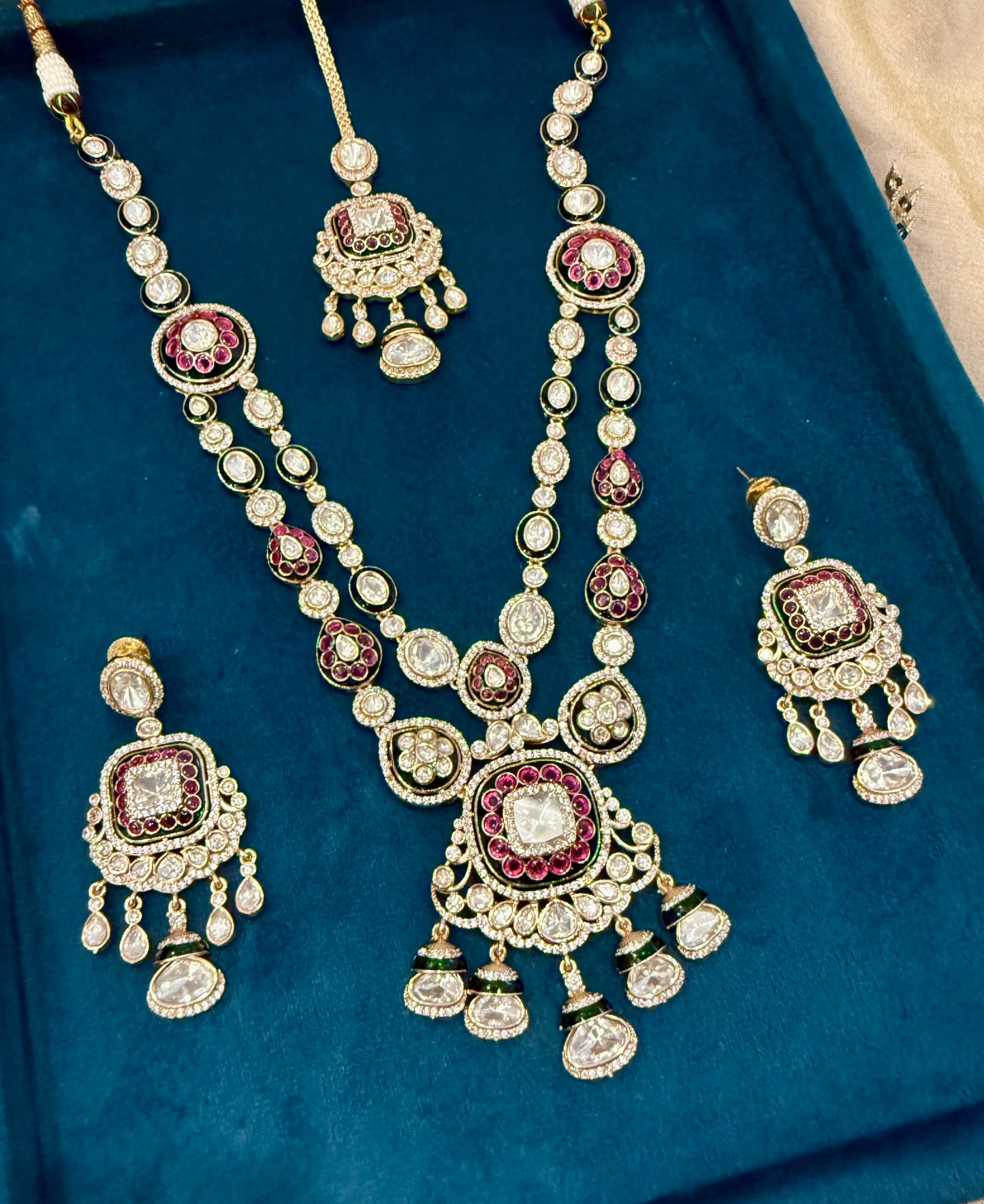 Regal Rosé Moissanite Raani Haar