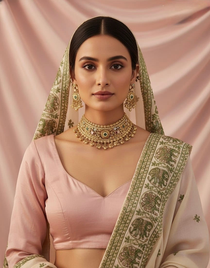 Svarn Rangoli Choker Set
