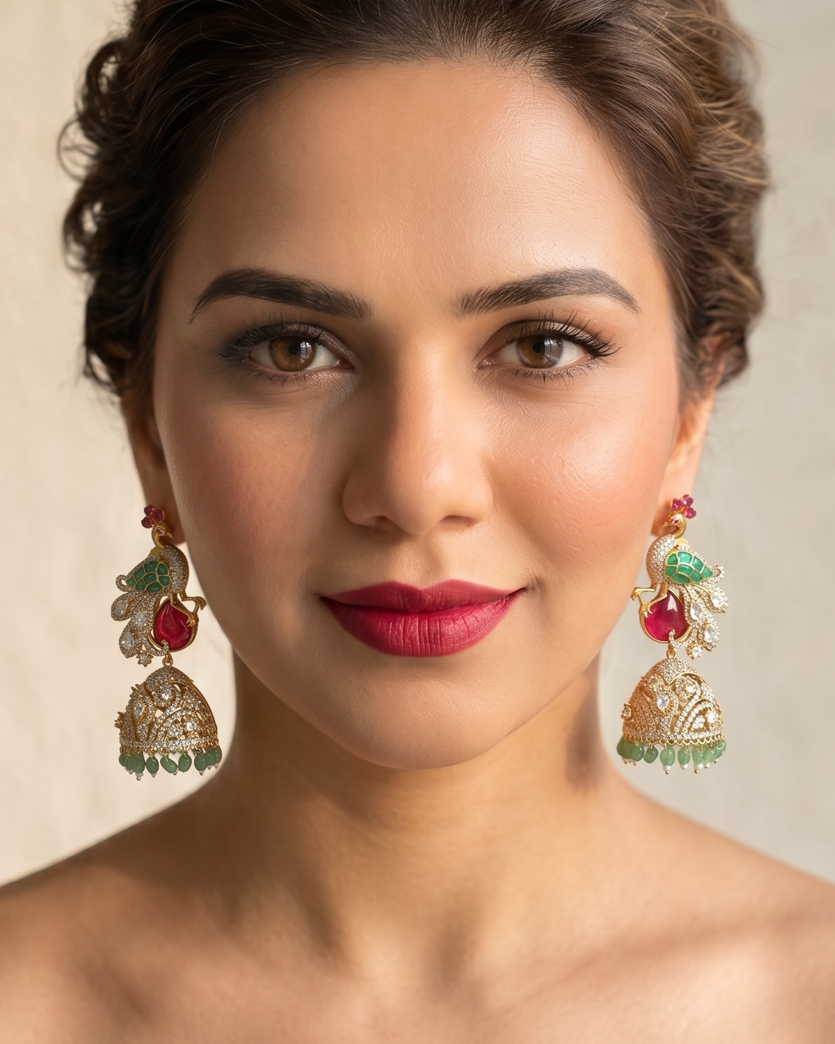 Mayuri Rang Jhumka