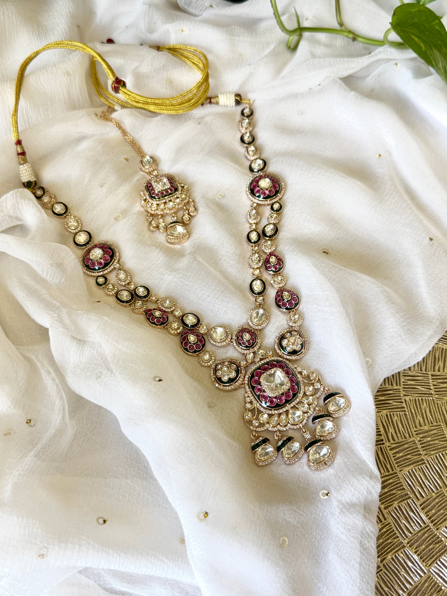 Regal Rosé Moissanite Raani Haar