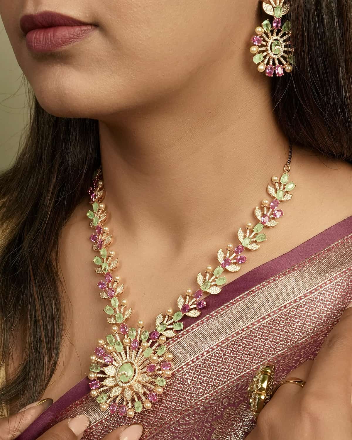 Aura Sunburst Necklace