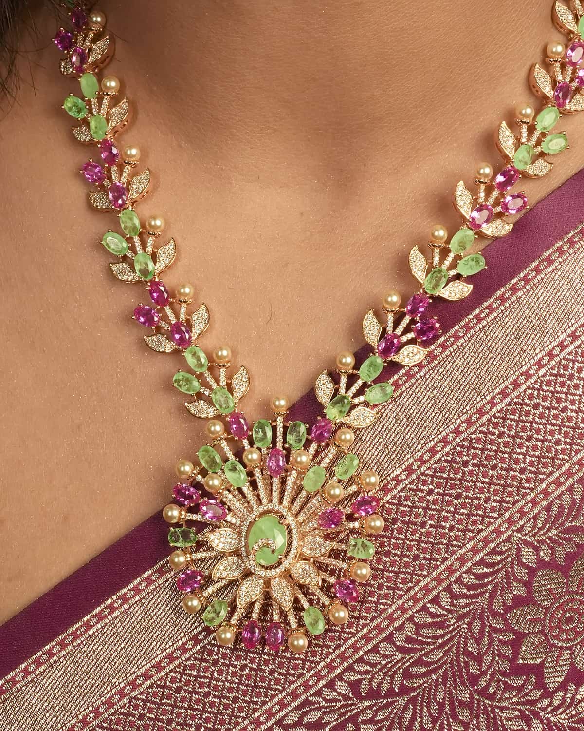 Aura Sunburst Necklace
