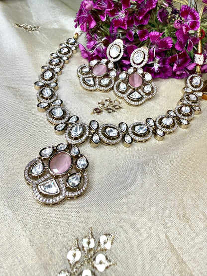 Blush Aurelia Moissanite Set