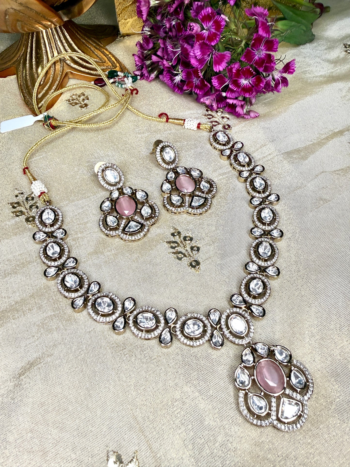Blush Aurelia Moissanite Set