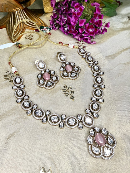 Blush Aurelia Moissanite Set