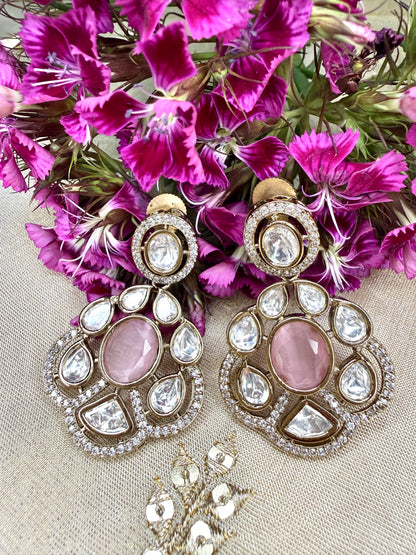 Blush Aurelia Moissanite Set