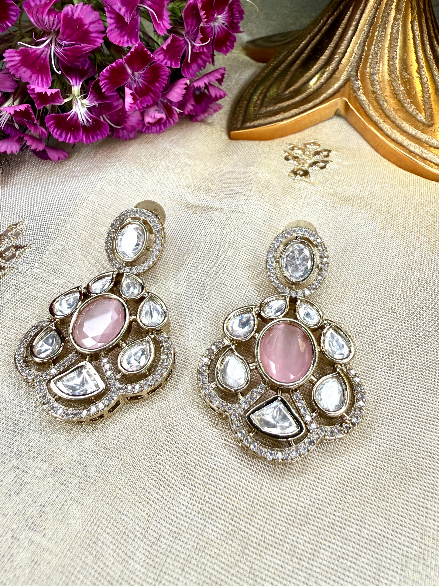 Blush Aurelia Moissanite Set