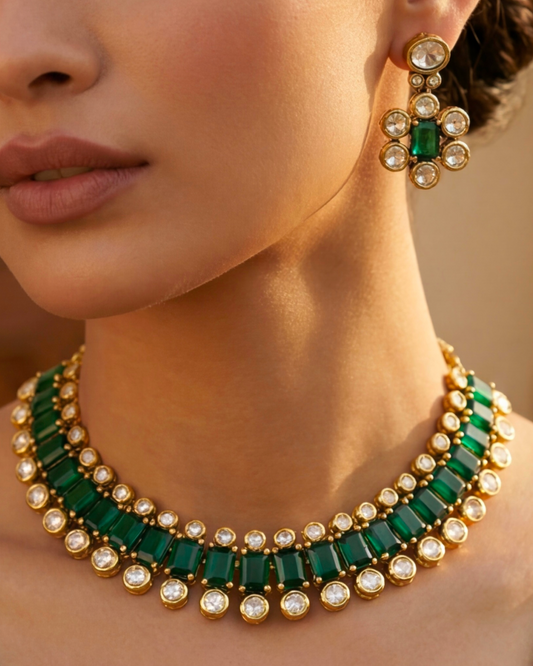 Zyana Dual Tone Necklace