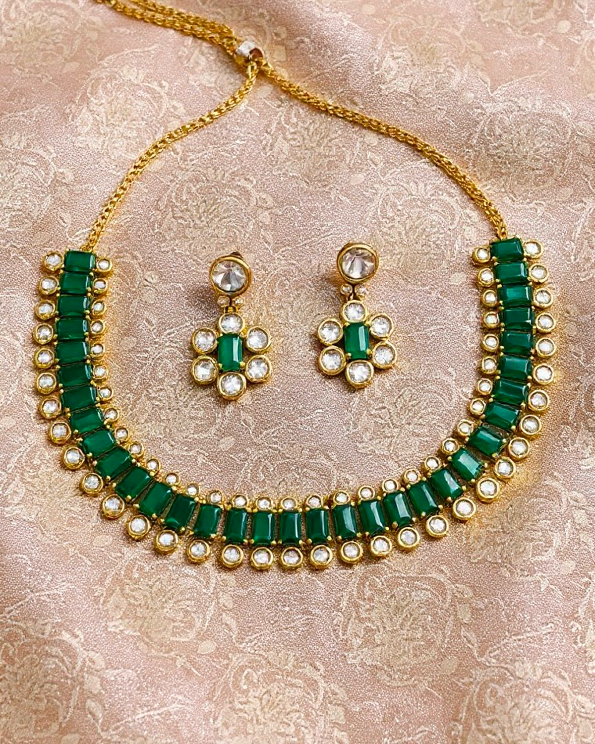 Zyana Dual Tone Necklace