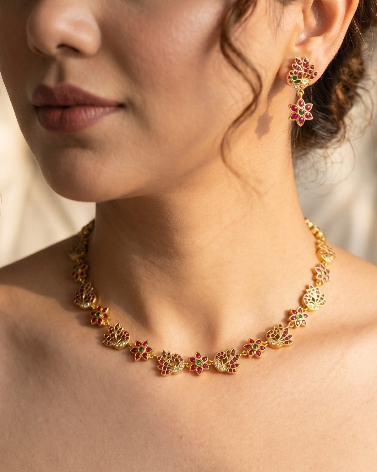 Flora Minimal Necklace