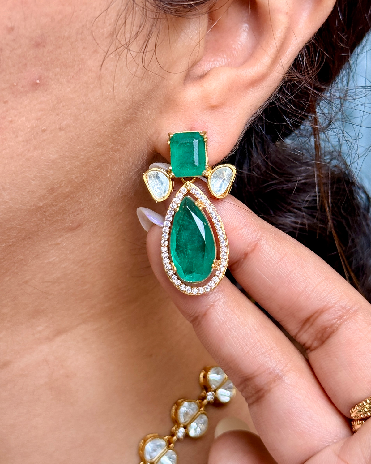 Aria Uncut Polki Necklace