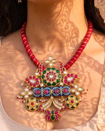 Gulrang Jadau Necklace