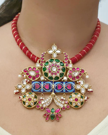 Gulrang Jadau Necklace