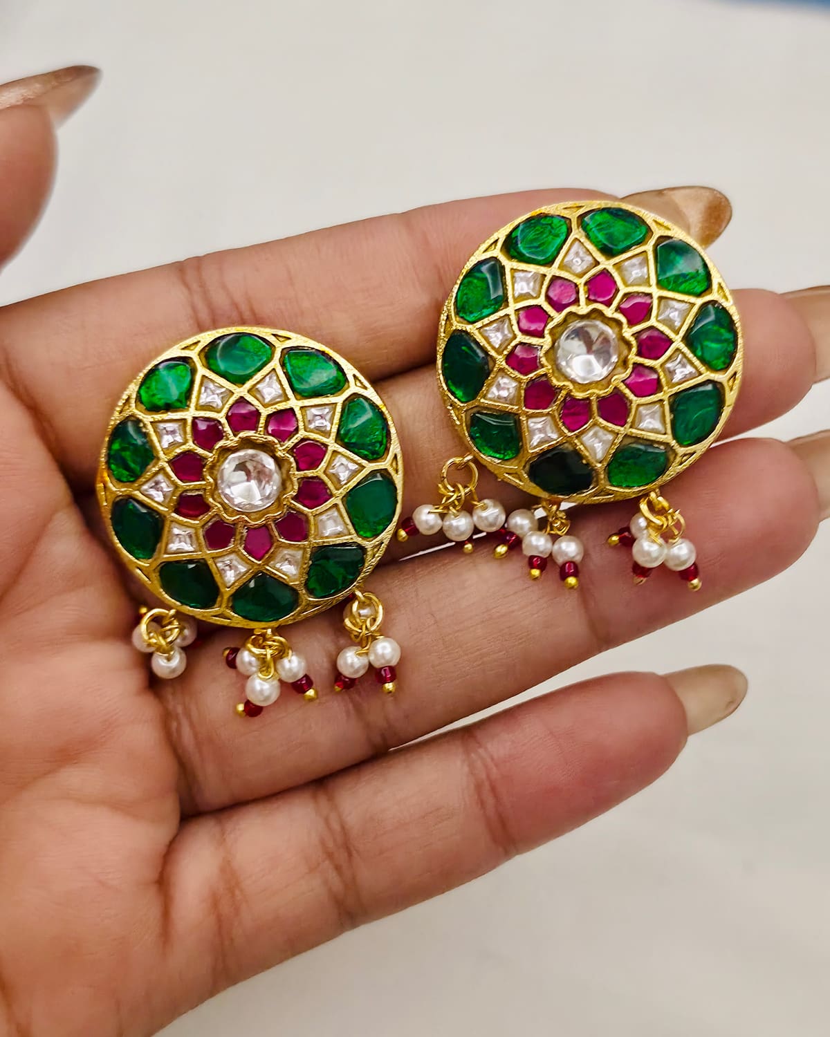 Gulrang Jadau Necklace