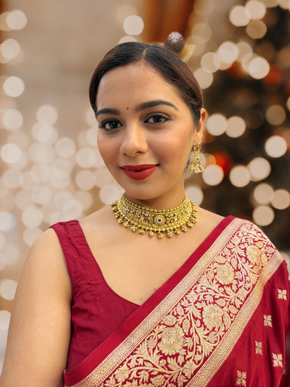 Svarn Rangoli Choker Set