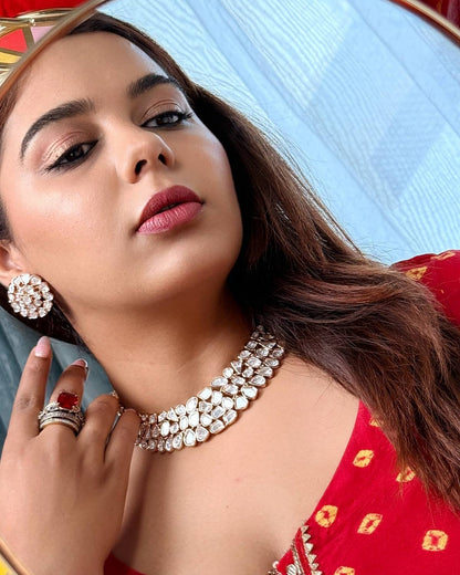 Mahira Triple Layer Polki Stack