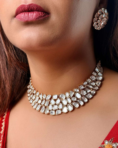 Mahira Triple Layer Polki Stack