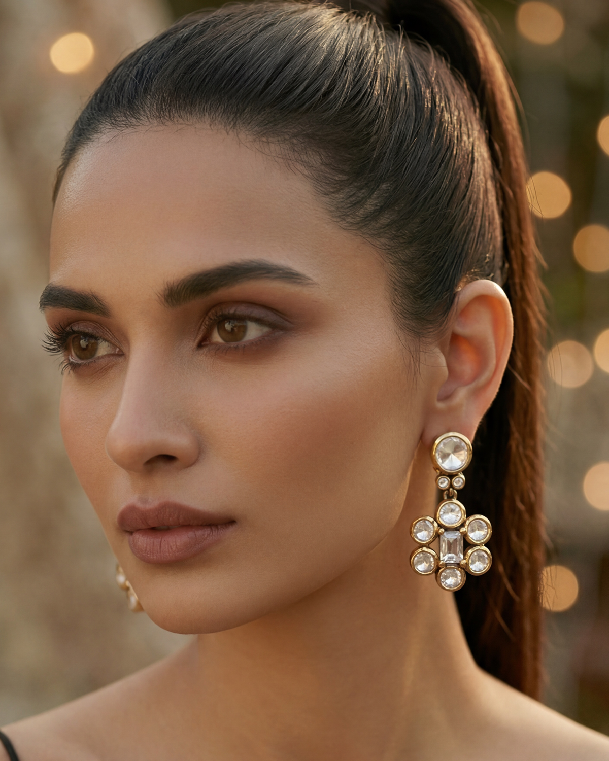 Zyana Dual Tone Necklace