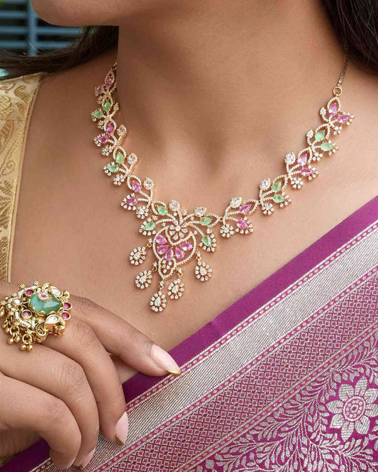 Nyra Empress Chandelier Necklace