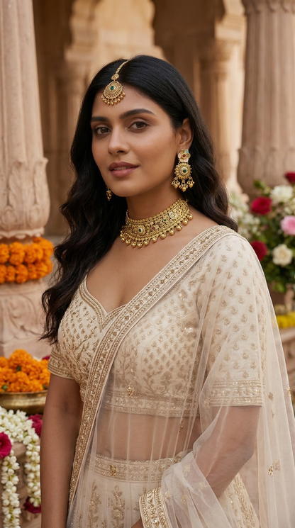Svarn Rangoli Choker Set