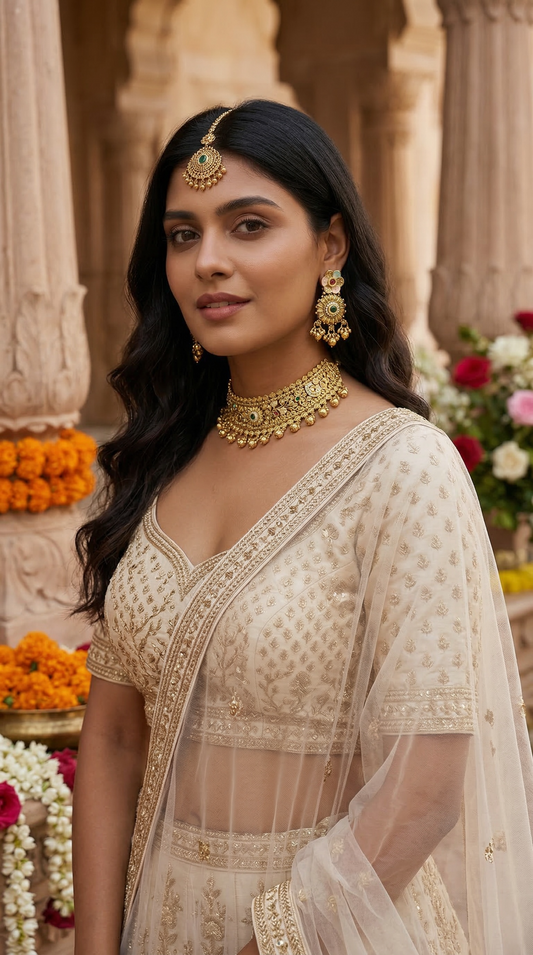 Svarn Rangoli Choker Set