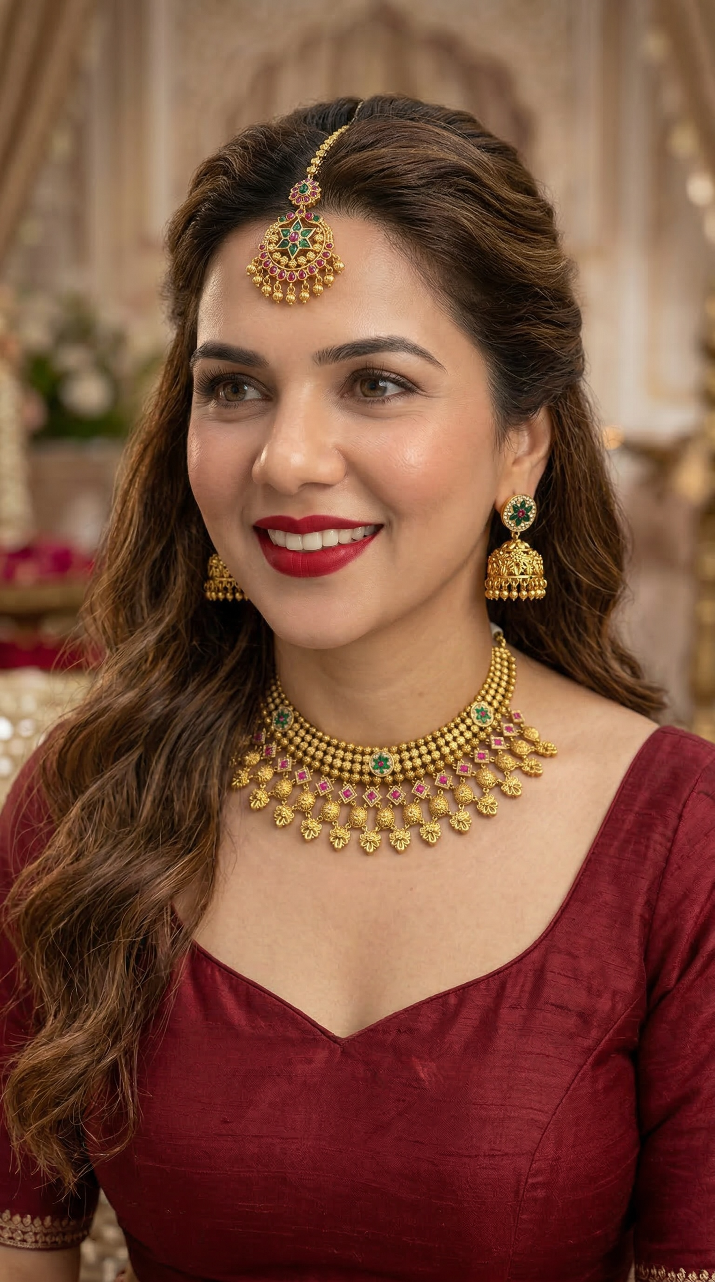 Svarn Phoolkali Necklace Set