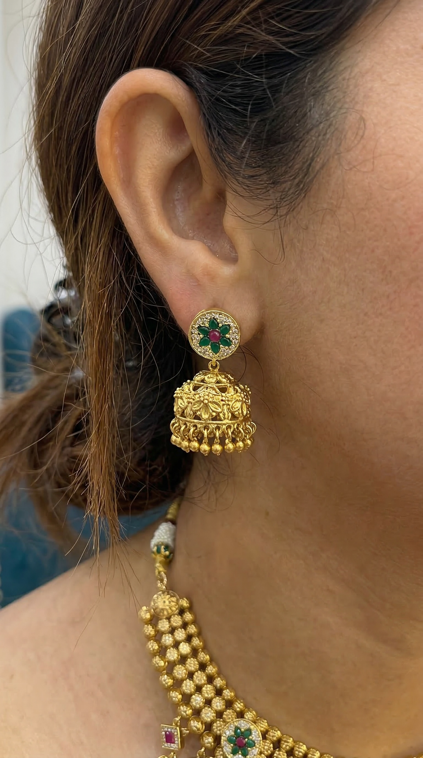 Svarn Phoolkali Necklace Set