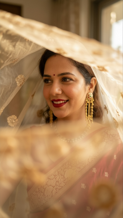 Kashmiri Noor Tassel Earrings