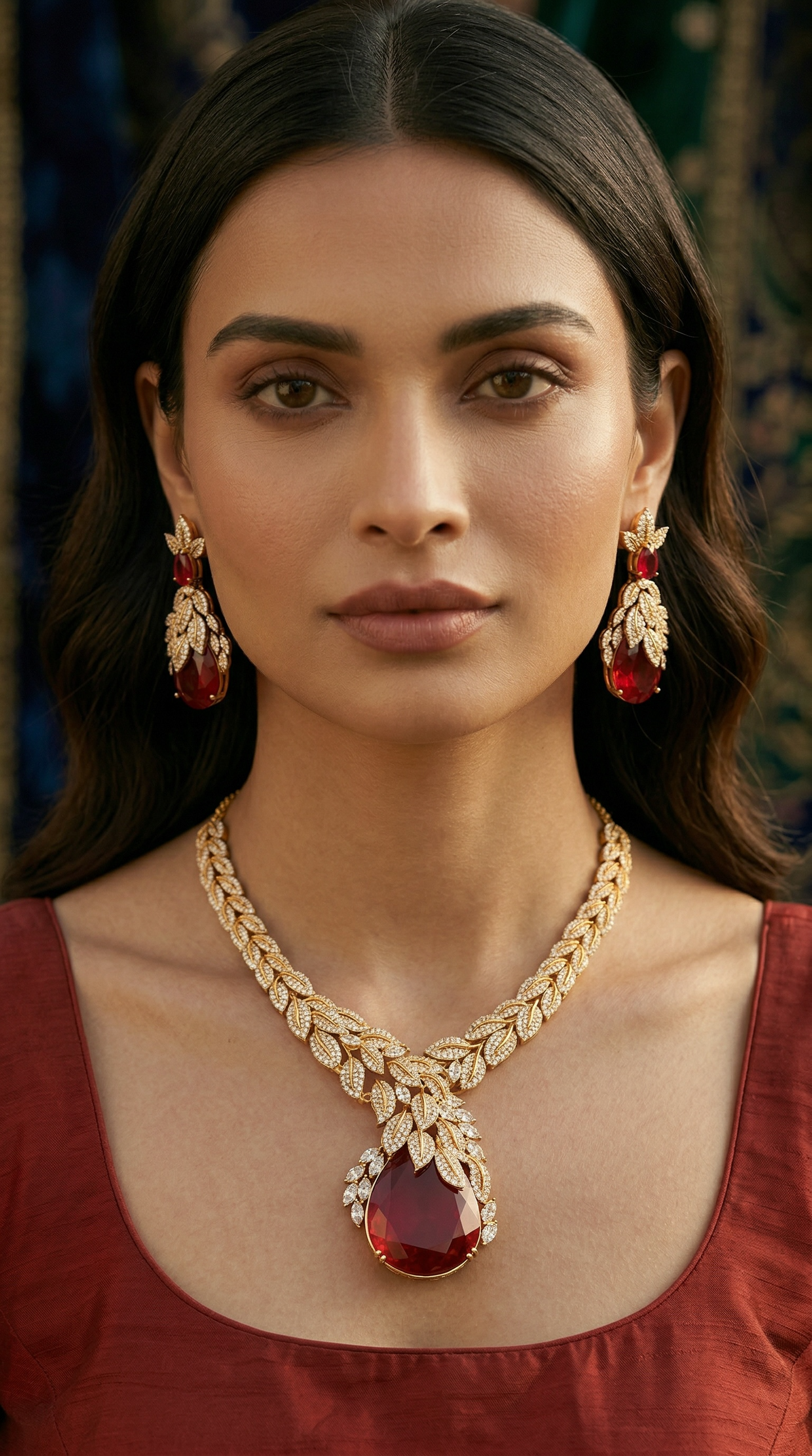 Ahira Leaf Necklace