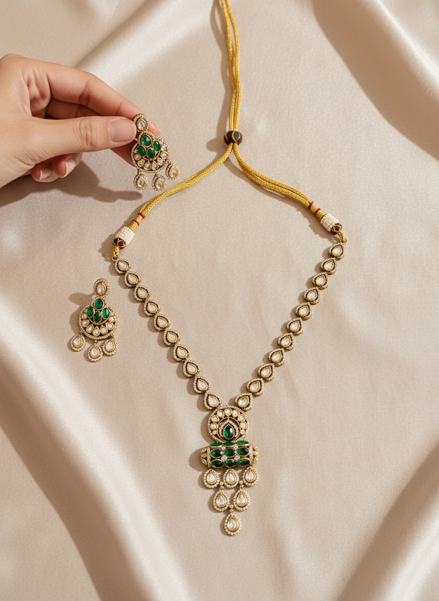 Zehra Moissanite Necklace