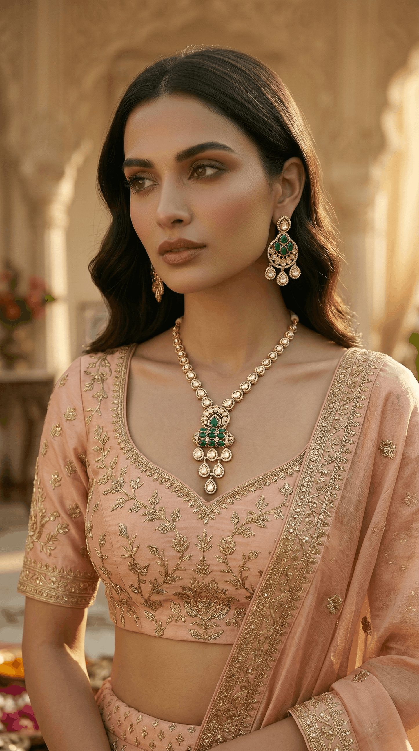 Zehra Moissanite Necklace