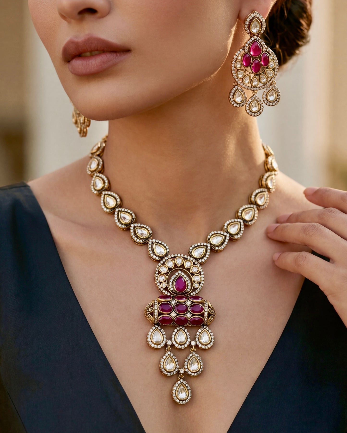 Zehra Moissanite Necklace