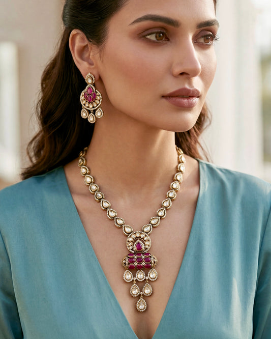 Zehra Moissanite Necklace