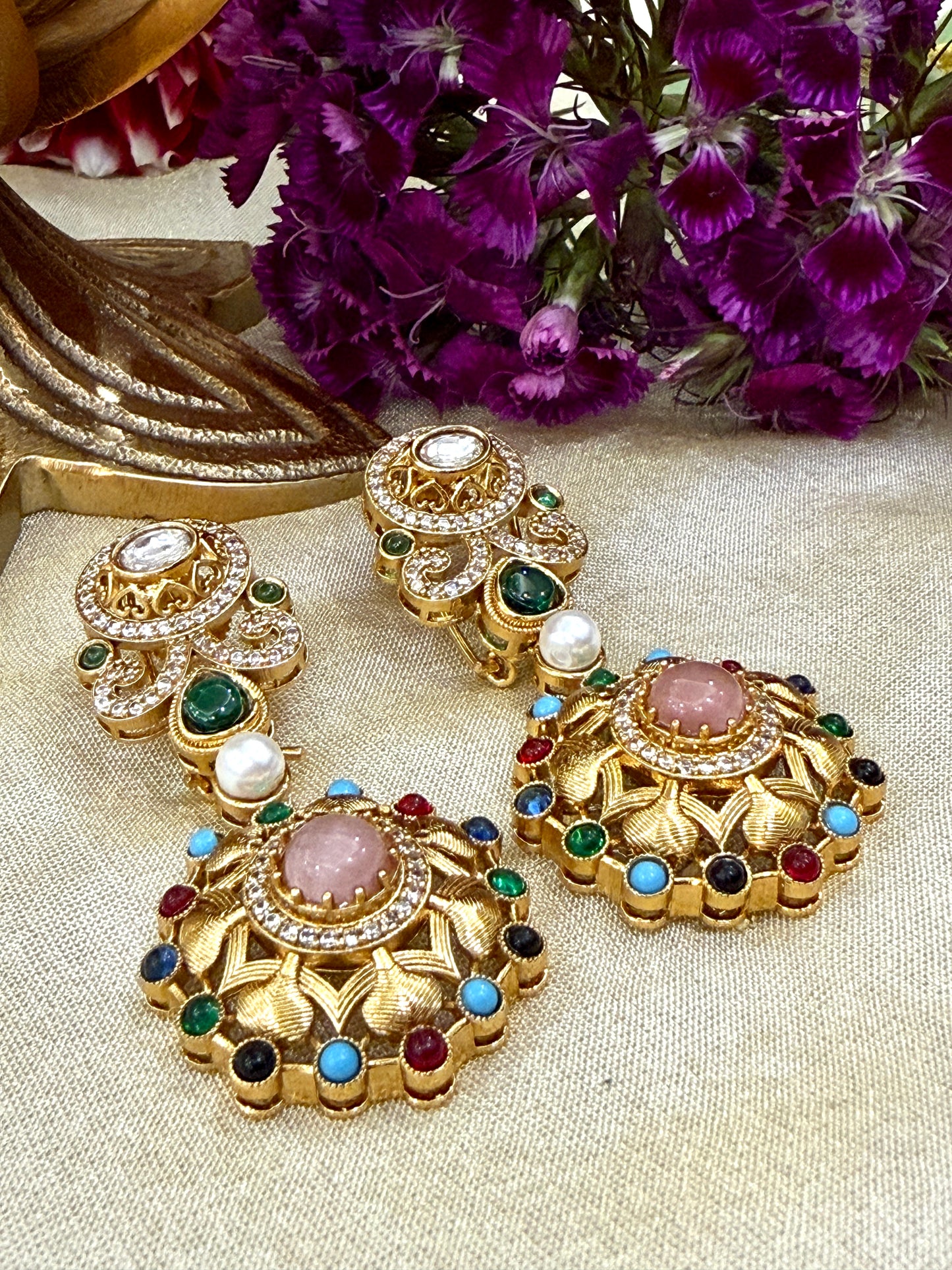 Royale Jashn Navratna Necklace