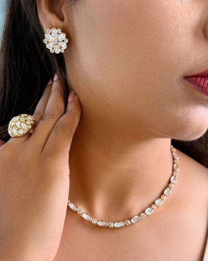 Sitara Single-Layer Polki Necklace